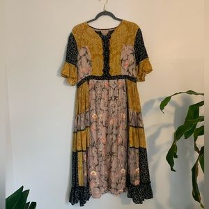 Boho ANTHROPOLOGIE dress